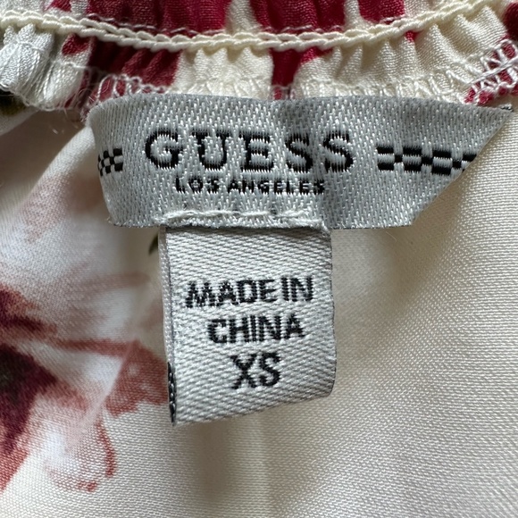 Guess off the shoulder floral blouse XS - Picture 3 of 5